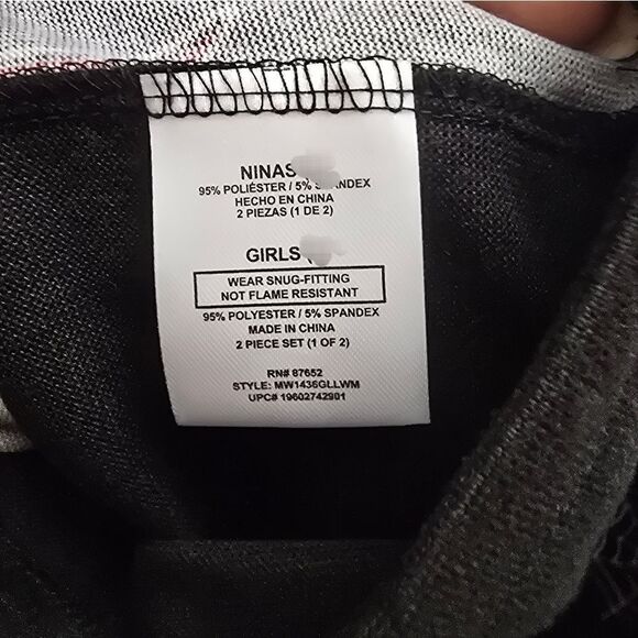 Nwt Disney Minnie Mouse Girl's Halloween Pajama Set - Picture 7 of 9